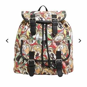 HARRY POTTER CHIBI PRINT CHARACTER SLOUCH BACKPACK